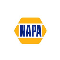 The napa logo on a white background.