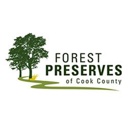 Forest preserves of cook county logo.