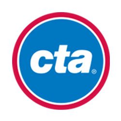 The cta logo on a white background.