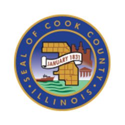 The seal of cook county, illinois.