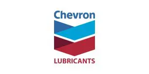 Chevron lubricants logo.